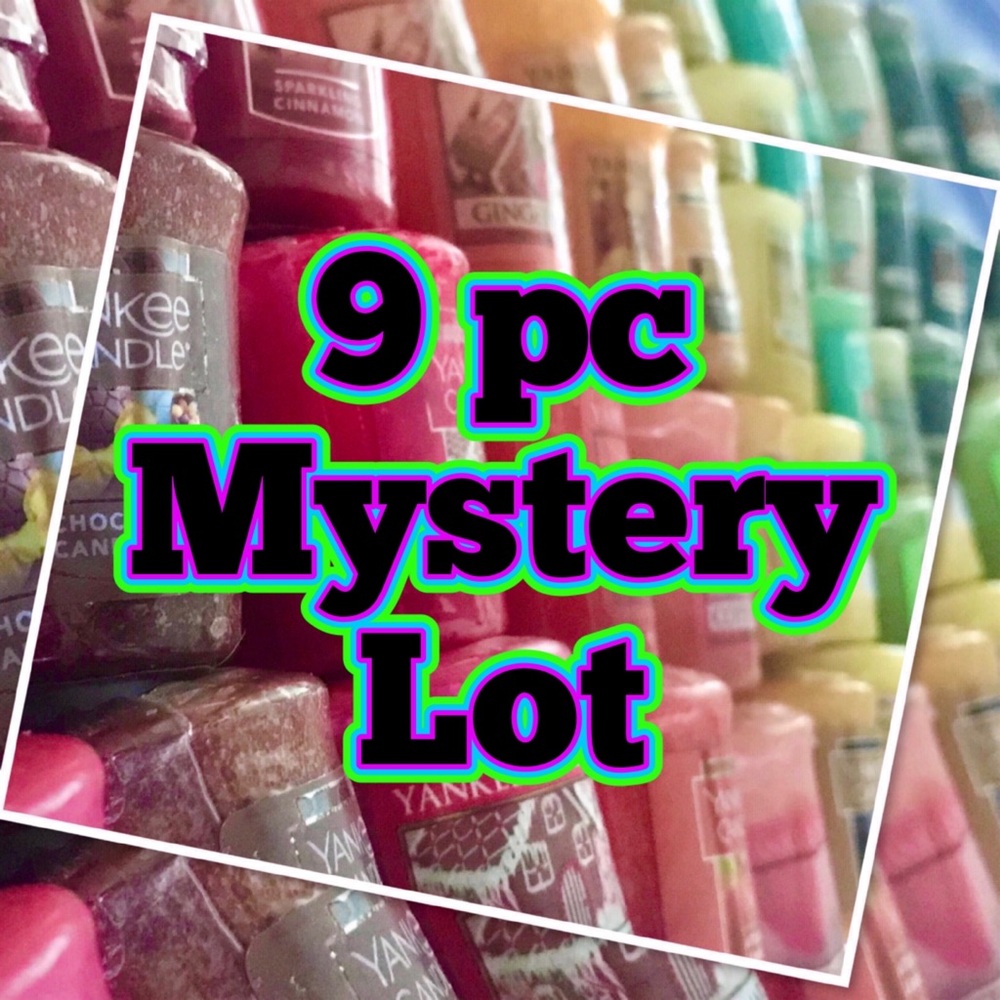 9pc CHOICES Mystery Lot - Assorted Scents Yankee candle